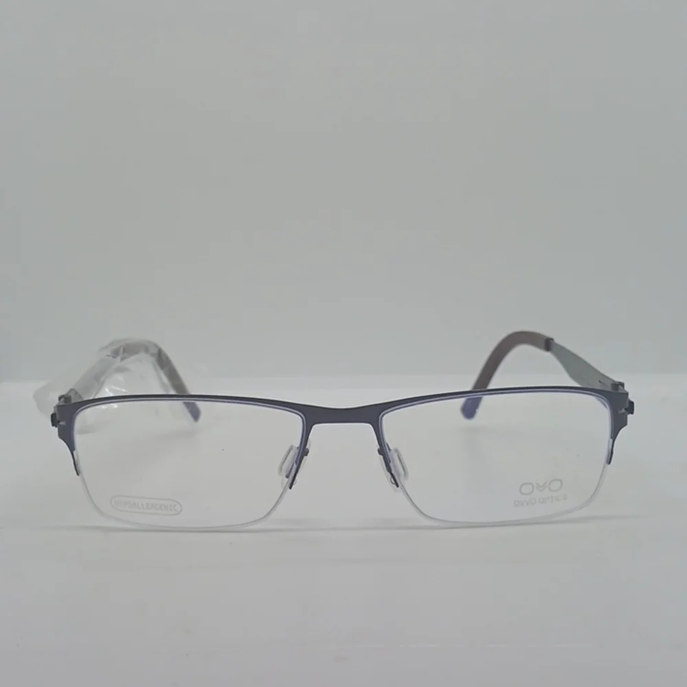 NWT UNISEX OVO OPTICS EYEGLASS FRAMES 3749 MATTE BROWN